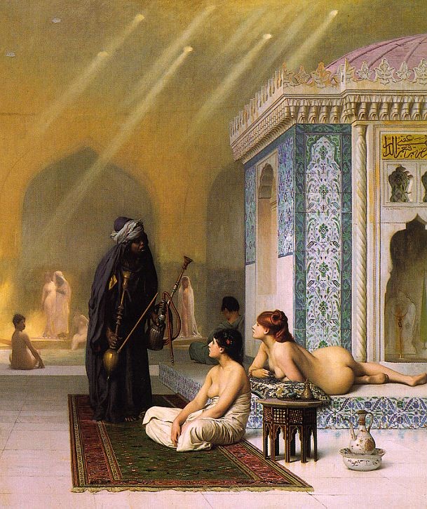 Jean-Leon Gerome The Harem Bath